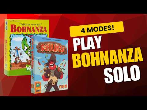 4 Official Solo Modes for Bohnanza