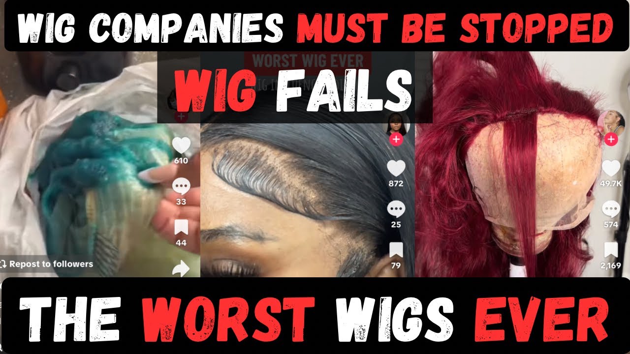 Are These The WORST Wig Companies EVER 🫣WIG FAILS