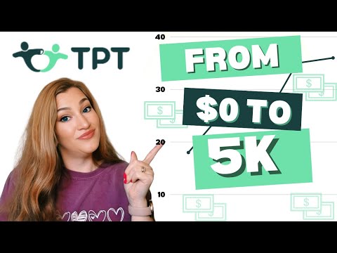 From $0 to $5K on Teachers Pay Teachers | My Real TPT Seller Story