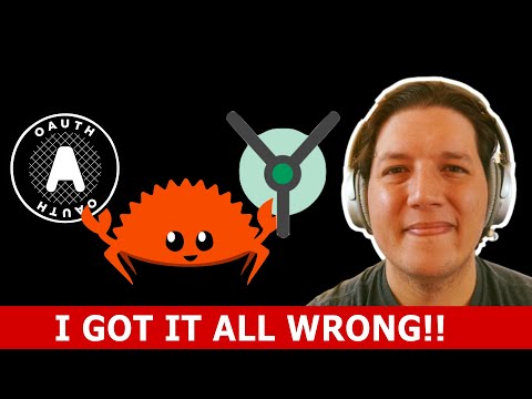 How to Build a Full Stack Rust App Using Yew and Actix! - Part 4: Server Side OAuth (GRAMMARLY)