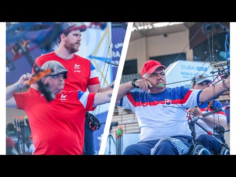 France v Slovakia – compound men open doubles bronze | Dubai 2022 World Para