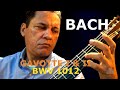 J. S. BACH - Gavotte I & II BWV 1012 from Cello Suite No 6 (Classical Guitar) - Erisvaldo Borges