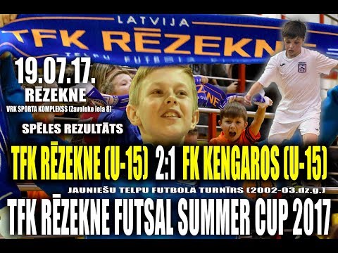 TFK RĒZEKNE (U-15) 2:1 FK KENGAROOS (U-15)