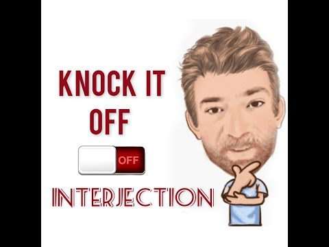 Knock It Off - Interjections (359) Origin - English Tutor Nick P