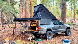 Camping Deep in the Forest | Mammoth Overland Adventure (Inyo Crater)