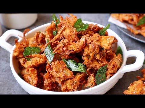 ఈ 3 చిట్కాలతో ఆనియన్ పకోడీ చేస్తే స్ట్రీట్ స్టైల్ కి మించిన రుచి గ్యారంటీ 😋| Onion Pakodi In Telugu