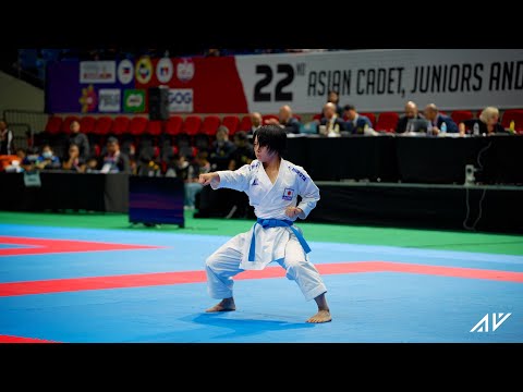 Gojushiho Sho by Sato Kotomi 佐藤琴美 (Japan) - AKF 2024 - Women's U21 Kata (Gold)