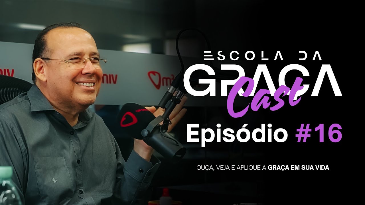 ESCOLA DA GRAÇA CAST | GRAÇA E MISERICÓRDIA SÃO A MESMA COISA? | EP.16 | PR. ALUÍZIO SILVA| 15.01.25