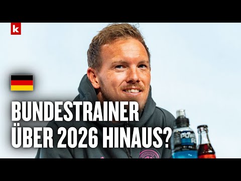 Video Thumbnail: Nagelsmann freut Völler-Lob: "Schöner, als wenn er sagt, hoffentlich bin ich bald vom Hof" | DFB