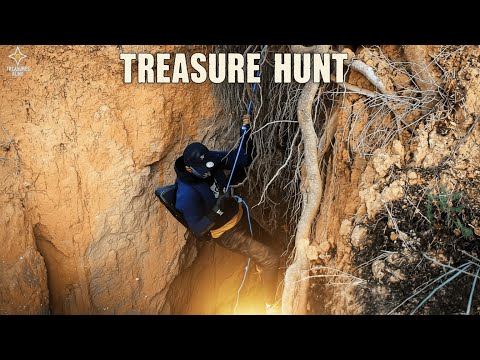 Hidden Cave Treasure Hunt | Found Real Gold Underground!