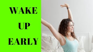 💥 ways to smoothly start waking up earlier 💥