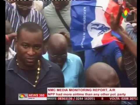 Media Monitoring Report gives NPP 46% and NDC 39% of media coverage - 7/8/2016