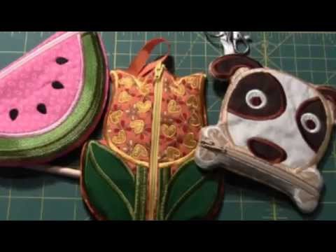 How to make Anita Goodesign In-The-Hoop Pocket Purse
