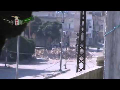 استهداف قوات النظام في دير بعلبة في محافظة حمص