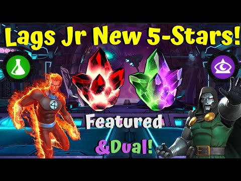 Lags Jr Double 5-Star Crystal Opening! Featured&Dual Class! New Champs! -Marvel Contest of Champions