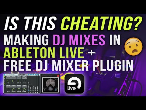 Making DJ Mixes in Ableton // Free DJ Channel Preset // Varying BPM & Ducking Vocals