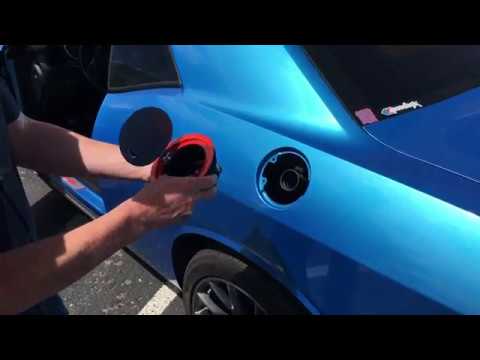 ABD Dodge Challenger Fuel Door Install