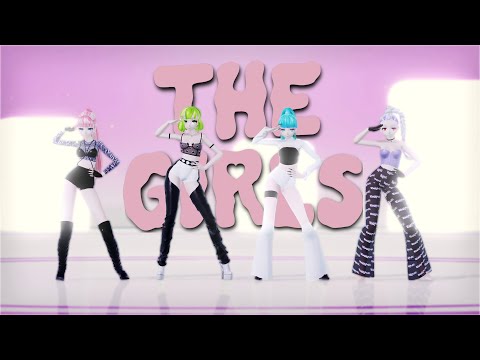 [MMD] BLACKPINK  - 'The Girls' | Motion DL [+4p ver]