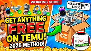 *NEW* How To HACK Temu To Get FREE Stuff! - Temu Glitch Method 2026