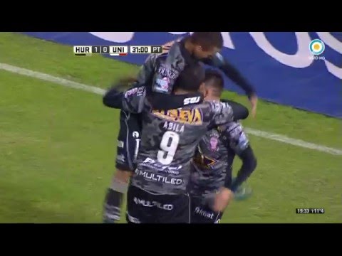 Gol de Espinoza - Huracán 1 vs 0 Unión - Fecha 15 - Torneo Transición de Primera División