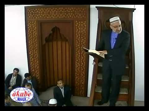 Semud Kavmi - Mustafa İslamoğlu / Cuma Hutbesi (11-05-12)