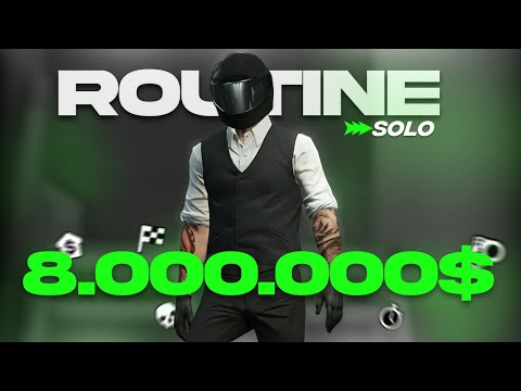 ABSOLUTELY DO THIS! $8,000,000 ROUTINE on GTA ONLINE!