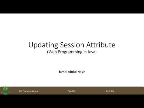 Tutorial 6 Updating Session Attribute Value In Java Web Application