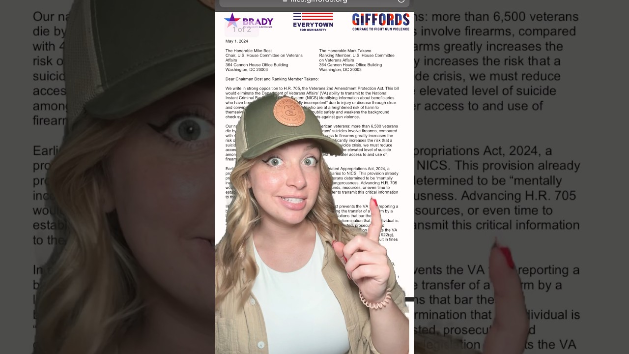 Giffords Took How Many Veterans Rights?!? #2ndamendment #shortsvideo #shortsfeed #shorts