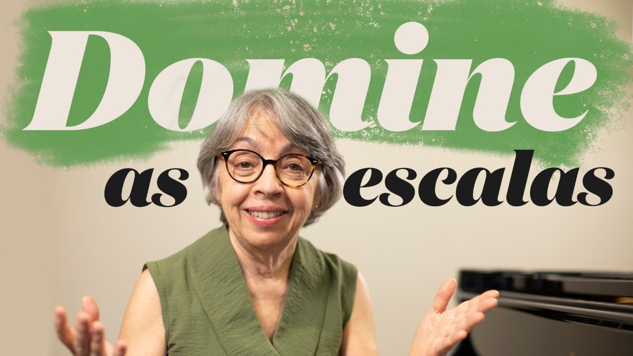 Como dominar para sempre as Escalas no Piano I Aula de música