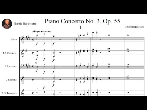 Ferdinand Ries - Piano Concerto No. 3, Op. 55 (1813)