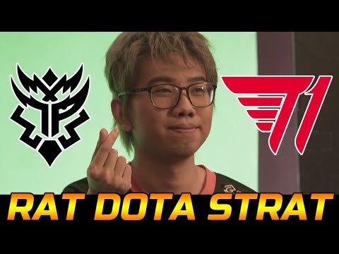 RAT DOTA STRAT BATTLE - T1 VS THUNDER PREDATOR GAME 2