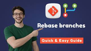 Git Tutorial For Beginners | Git branch | how to rebase a branch | Git rebase vs git merge