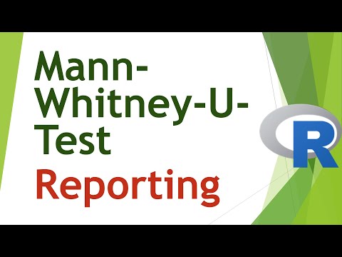 Mann-Whintey-U-Test berichten - R-Output