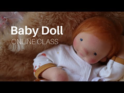 Dollmaking: Creating a Baby Cloth Doll with Fig and Me | Online Class Sneaky Peeks