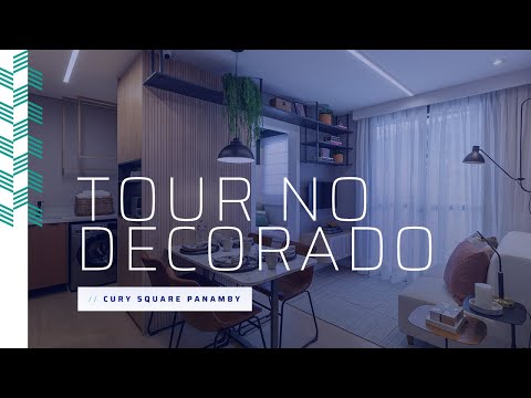 Decorado - Cury Square Panamby - Condomínio Itapaiúna