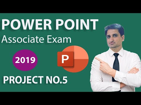 Power Point 2019 (MO-300) Project NO.5 | Microsoft Power Point 2019 Certification Exam