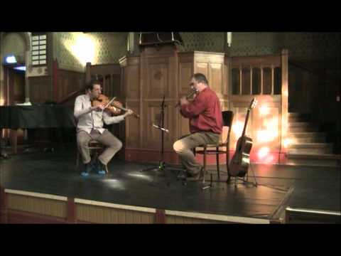 Oene van Geel and Christiaan de Jong: flute and viola