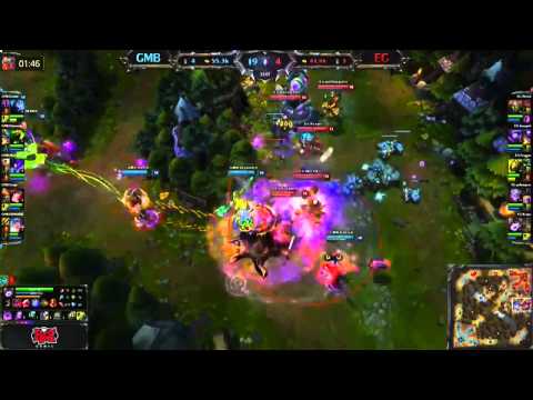 [LoL] Alex Ich Kha'Zix PENTA KILL vs. Evil Geniuses - EU Championship Series W8D1