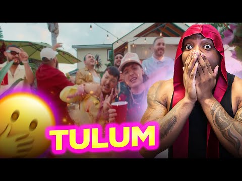 BLACK MAN REACTS TO CUMBIA NORTEÑA! 😲 (Peso Pluma x Grupo Frontera - Tulum)