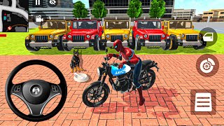 🤑Indian Thift Auto Simulator🤩Indian Showroom Purchase😯Modified Lexry 3 Golden & Red Thar Cars🥳Game