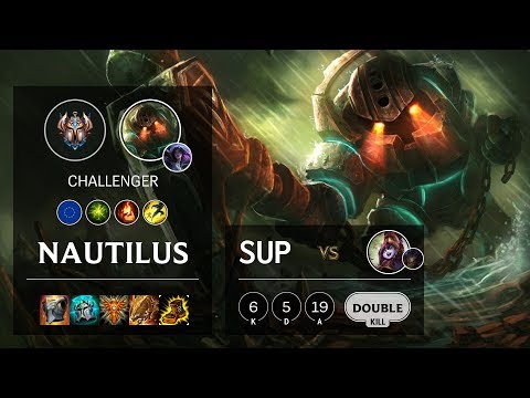 Nautilus Support vs Lulu - EUNE Challenger Patch 10.7