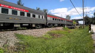 preview picture of video 'NKP 765 with Wabash and Illinois Terminal'