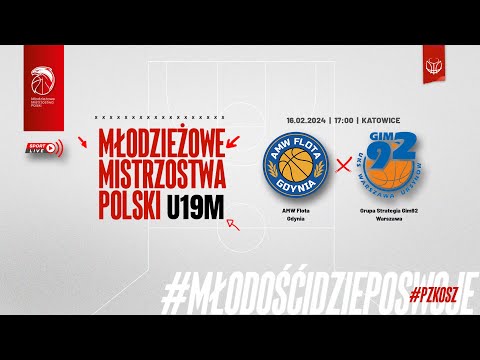 AMW Flota Gdynia - Grupa Strategia Gim92 Warszawa (1/2 MMP U19M)