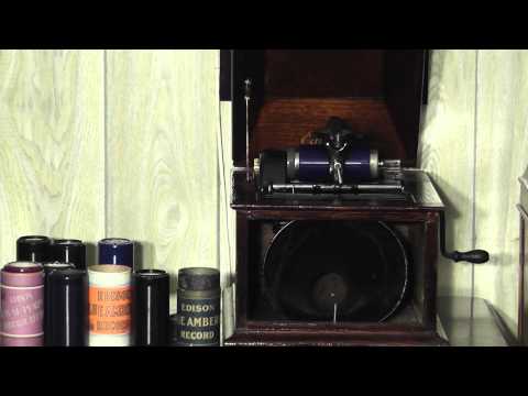 Edison blue amberol cylinder 1764 - Stradella Overture by The Edison Concert Band