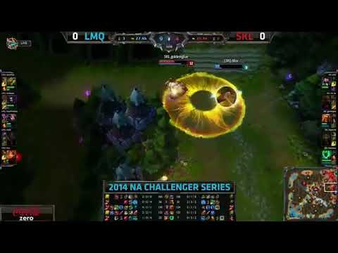 LMQ Xiaoweixiao Leblanc VS SKL Game 1 Highlights   NA CS 2014 Spring HQ