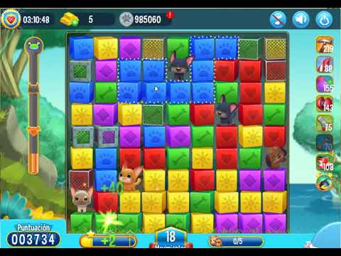 Pet Rescue Saga Nivel 2370 sin booster.-