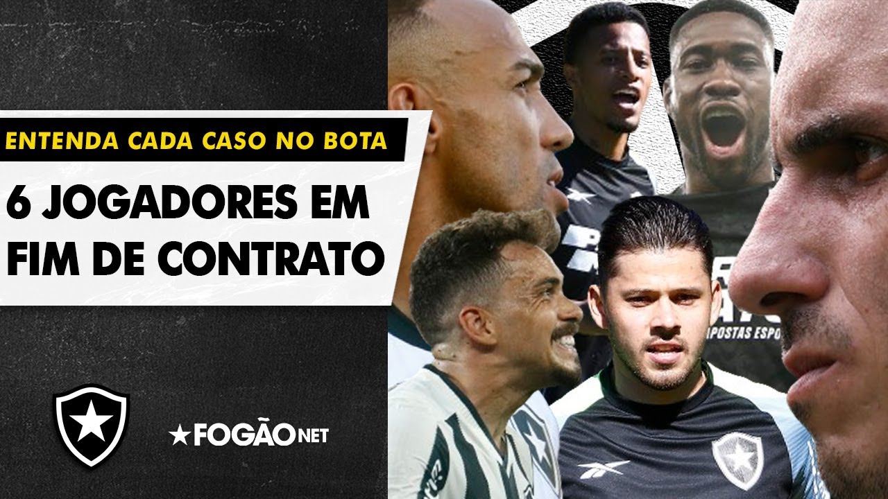 VÍDEO | Botafogo tem seis jogadores com contrato acabando; o que fazer?