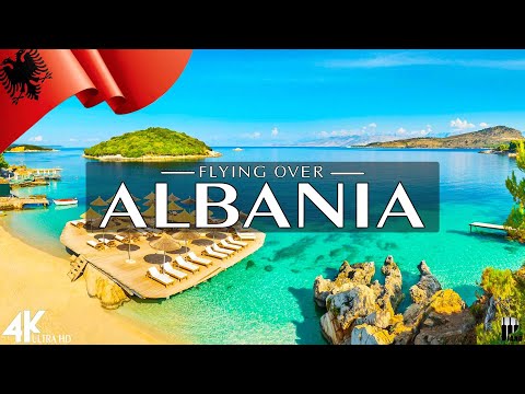 FLYING OVER ALBANIA (4K UHD) - Relaxing Music Along With Beautiful Nature Videos - 4K Video HD