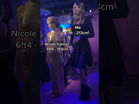 Nicole Kidman is roughly 6ft4 - 193cm tall in those heels. #tallwoman #tallvsshort #tallgirl