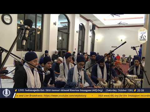 005 Indianapolis - Raensabaayee Keertan - Oct. 2018 - B. Hans Kaur Jee Toronto